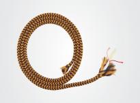 2.0 2C黃黑編織線(xiàn)
